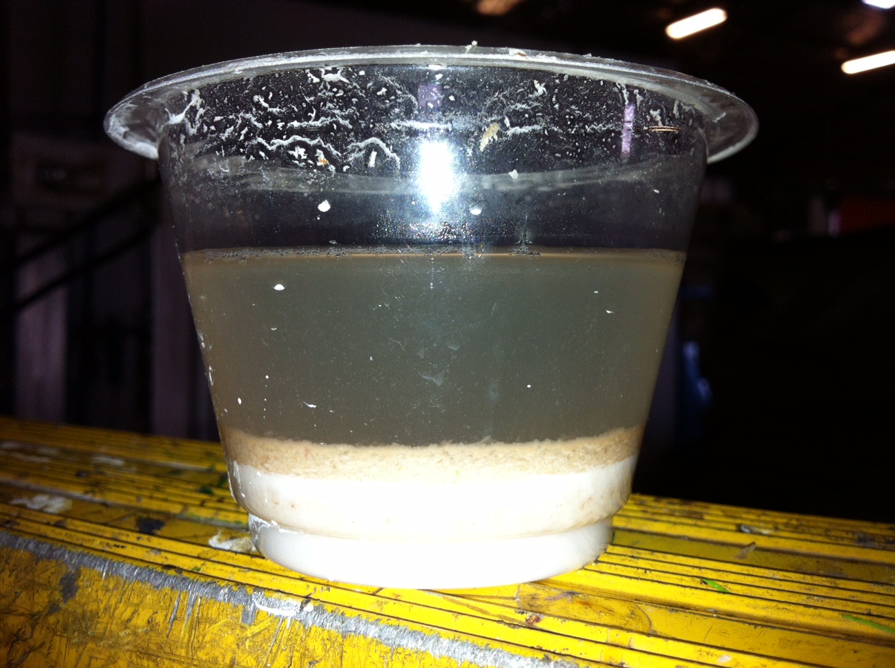 Potato Starch Dirty Water before Centrifuging